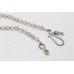 Necklace 925 Sterling Silver Natural Rose Quartz Stone Women Handmade Gift C902